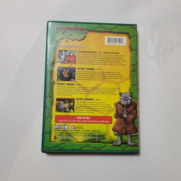 TMNT Ninja Turtles Secret Origins DVD - Picture 2 of 3